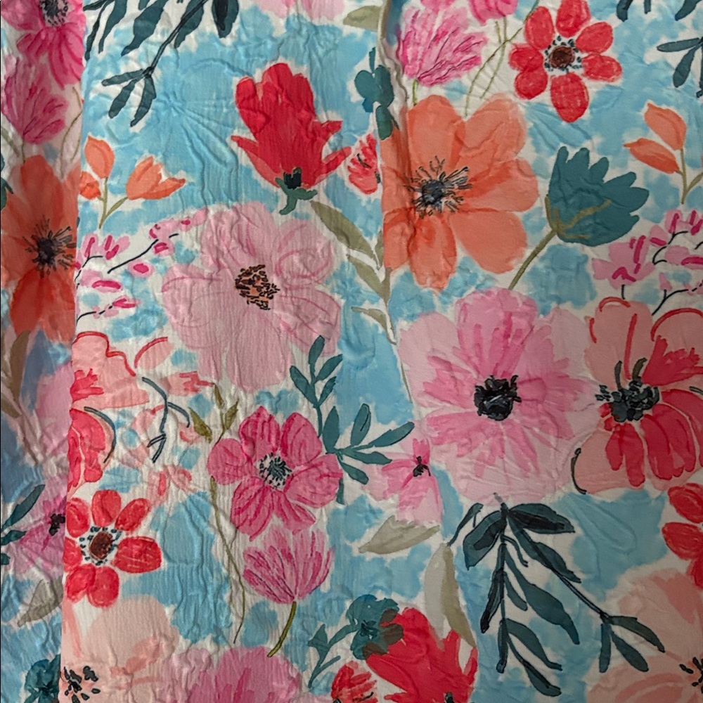 Umgee Pink Floral Blouse - Picture 9 of 11